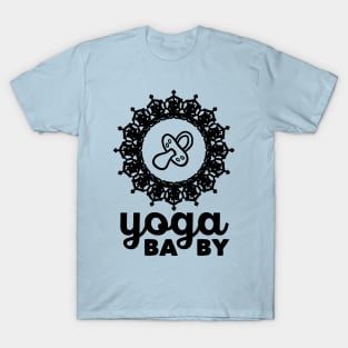 Yoga baby (black) T-Shirt